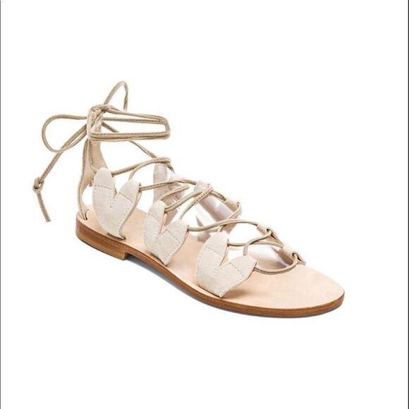CoRNETTI Women’s Innamorati  Suede Heart Sandals - Picture 1 of 10